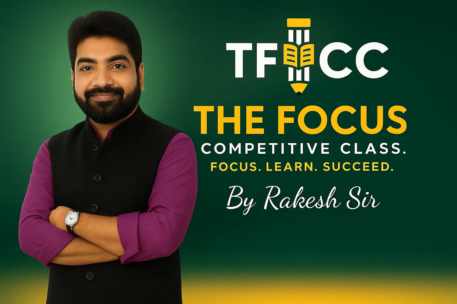 The Focus Competitive Class - By Rakesh Sir
