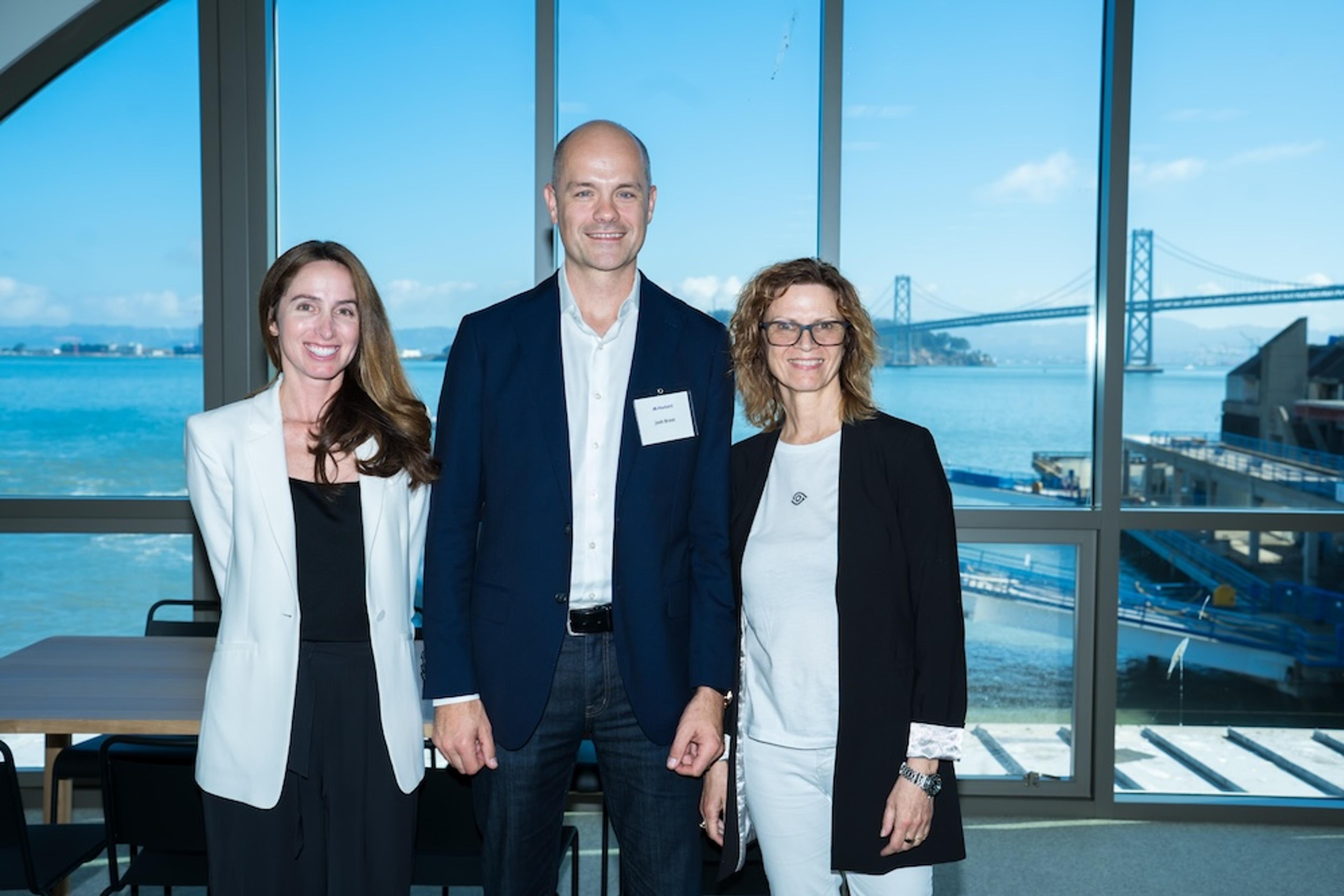 Margaret Abernathy, Josh Brost and Jane Poynter