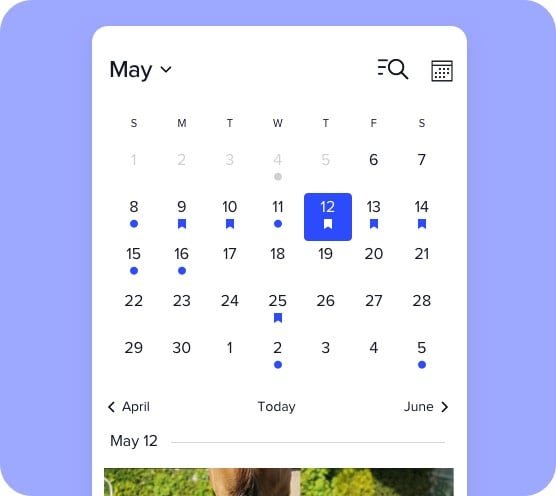 Month view