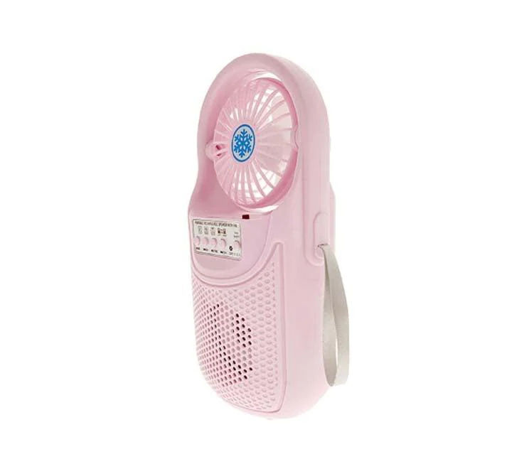 Portable Rechargeable Speaker With Fan