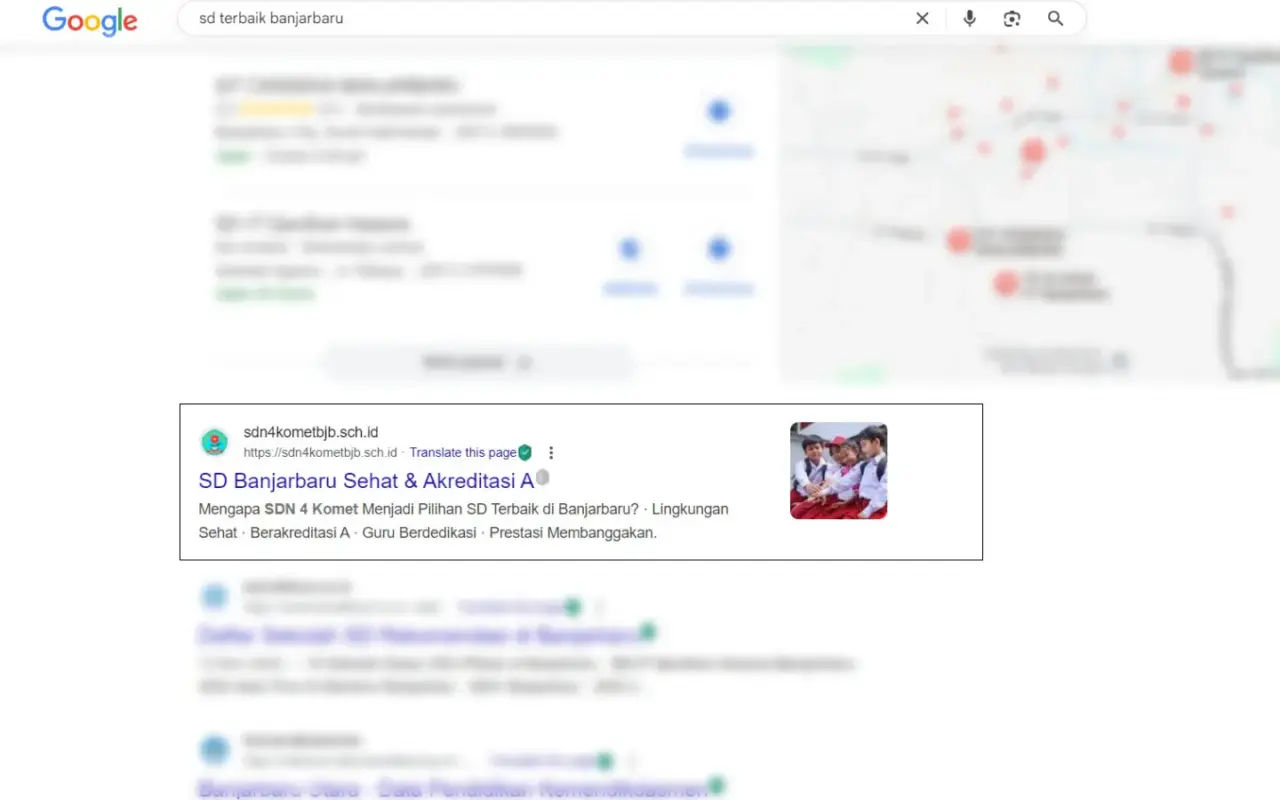 Sdn4komet google results sd terbaik banjarbaru
