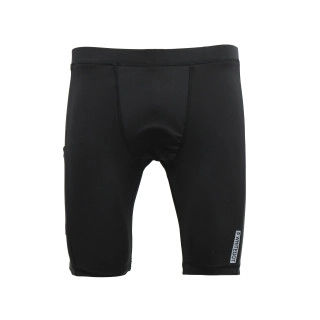 Whitedot Sigma Black Quick Dry Compression Shorts with Whitedot Sigma Black Quick Dry Compression Shorts with