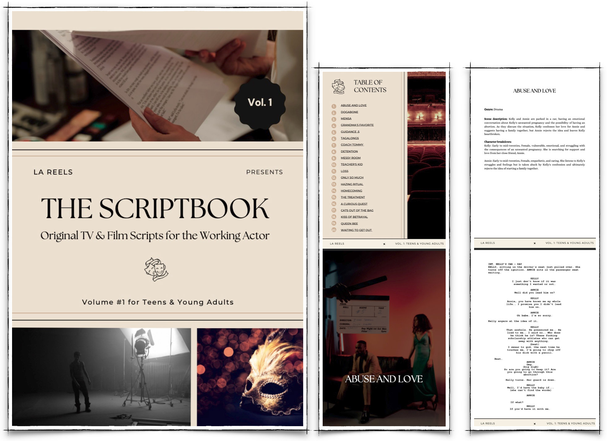 Scriptbook - V1 For Teens & Young Adults