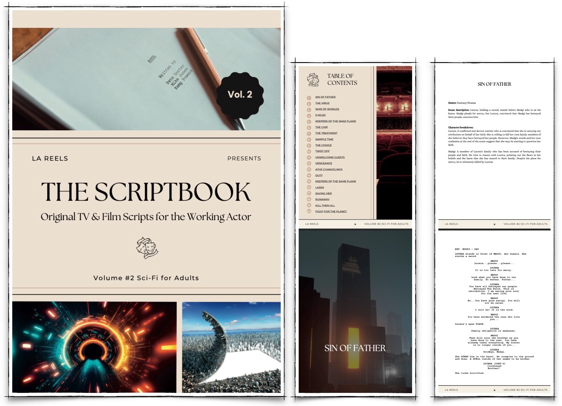 Scriptbook V2 - Scifi For Adults