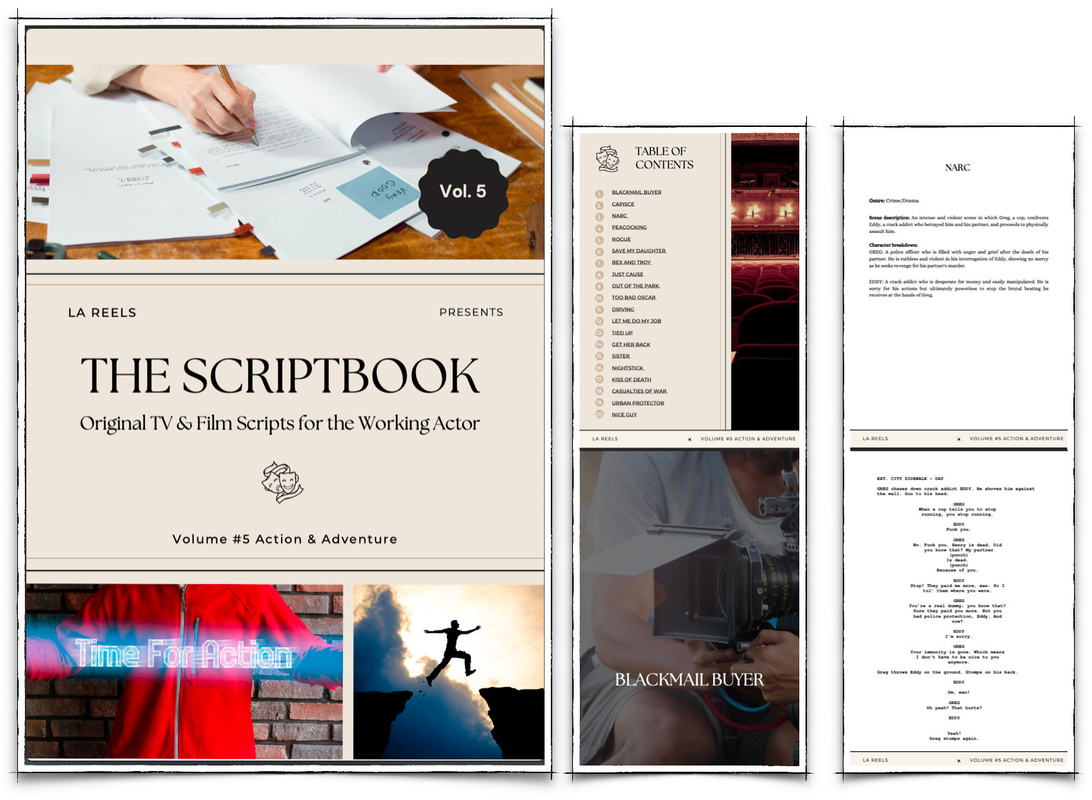 Scriptbook V5  - Action & Adventure Book