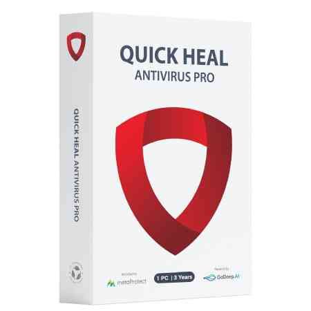 Quick Heal Anti Virus Pro 1PC/3Years New