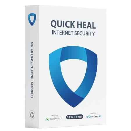 Quick Heal Internet Security 3PC/1Year New Pack