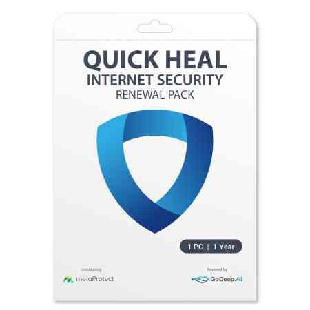 Quick Heal Internet Security 1PC/1Year Renewal