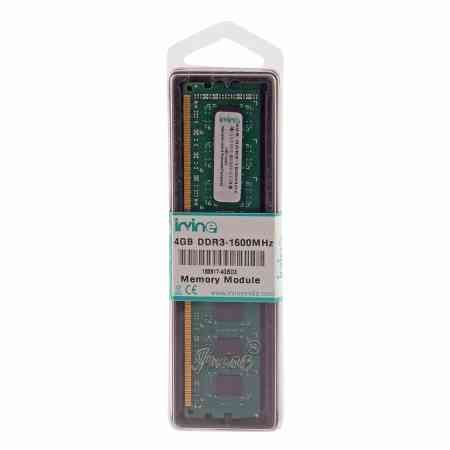 Irvine Desktop RAM DDR3 4GB 1600Mhz UDIMM