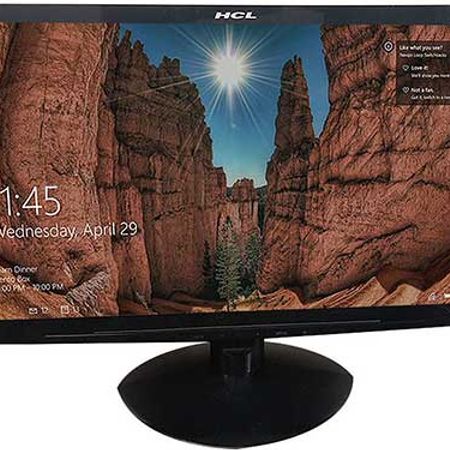 HCL 19" Monitor VGA Model: 185W80PS