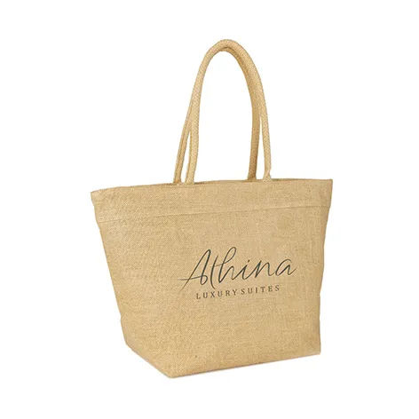 BURLAP LADY BAG