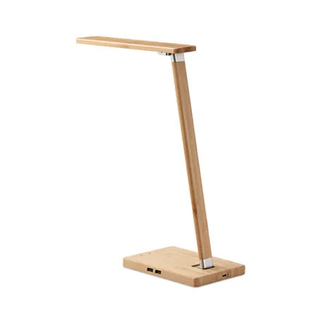 FOLDABLE BAMBOO DESK LAMP NEAT LIGHT