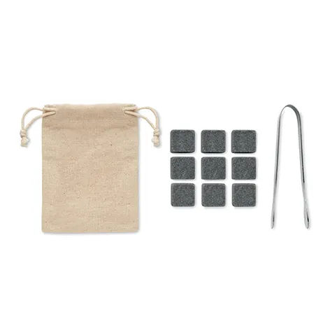 SET OF STONES FOR DRINKS