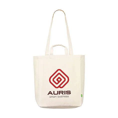 SHOPPING BAG 100% ORGANIC COTTON CANVAS