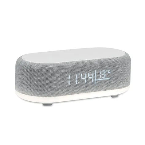 WIRELESS CHARGING SPEAKER WITH WEATHER STATION