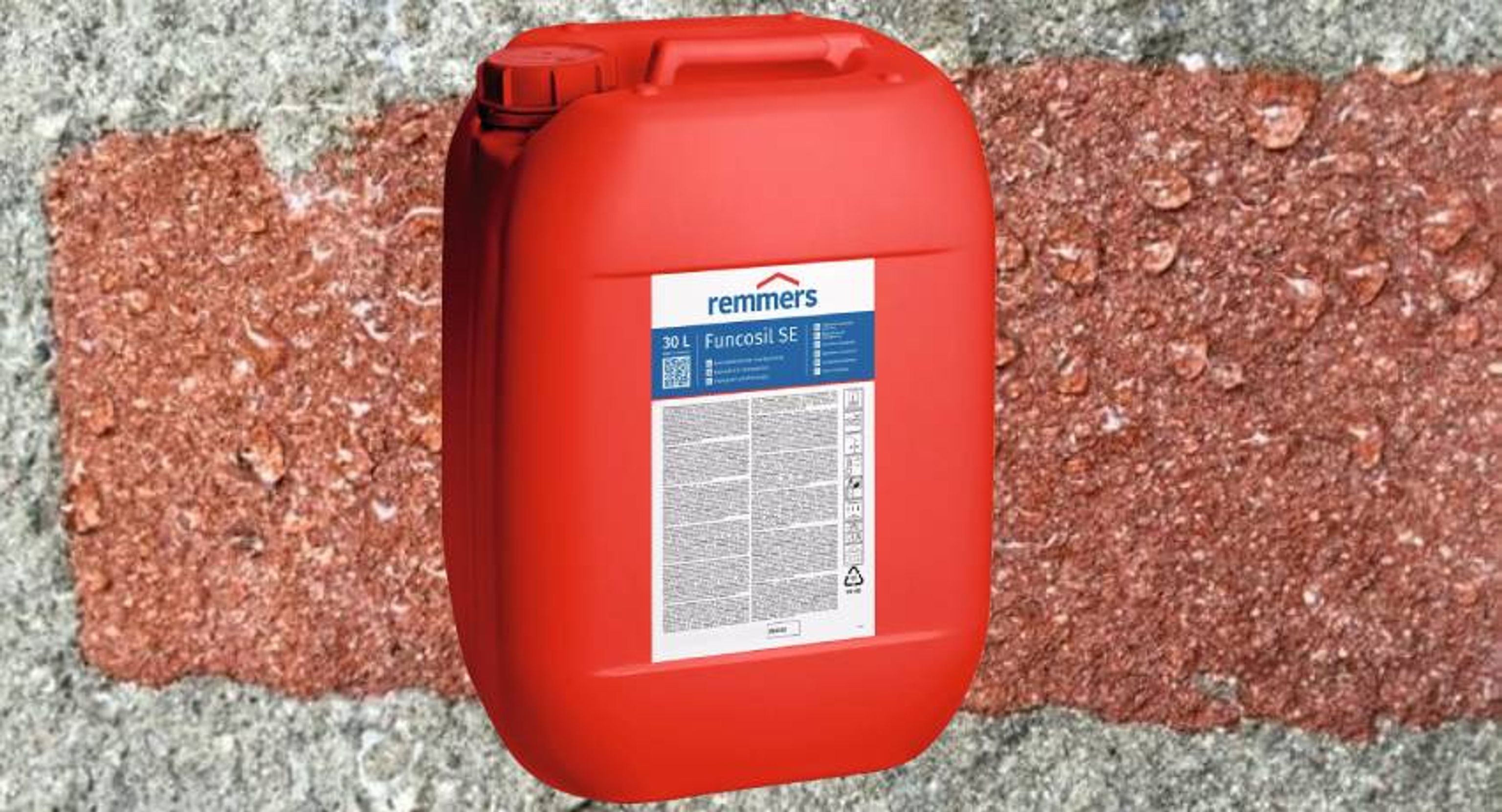 Waterafstotende gevel dankzij impregneermiddel Funcosil SE