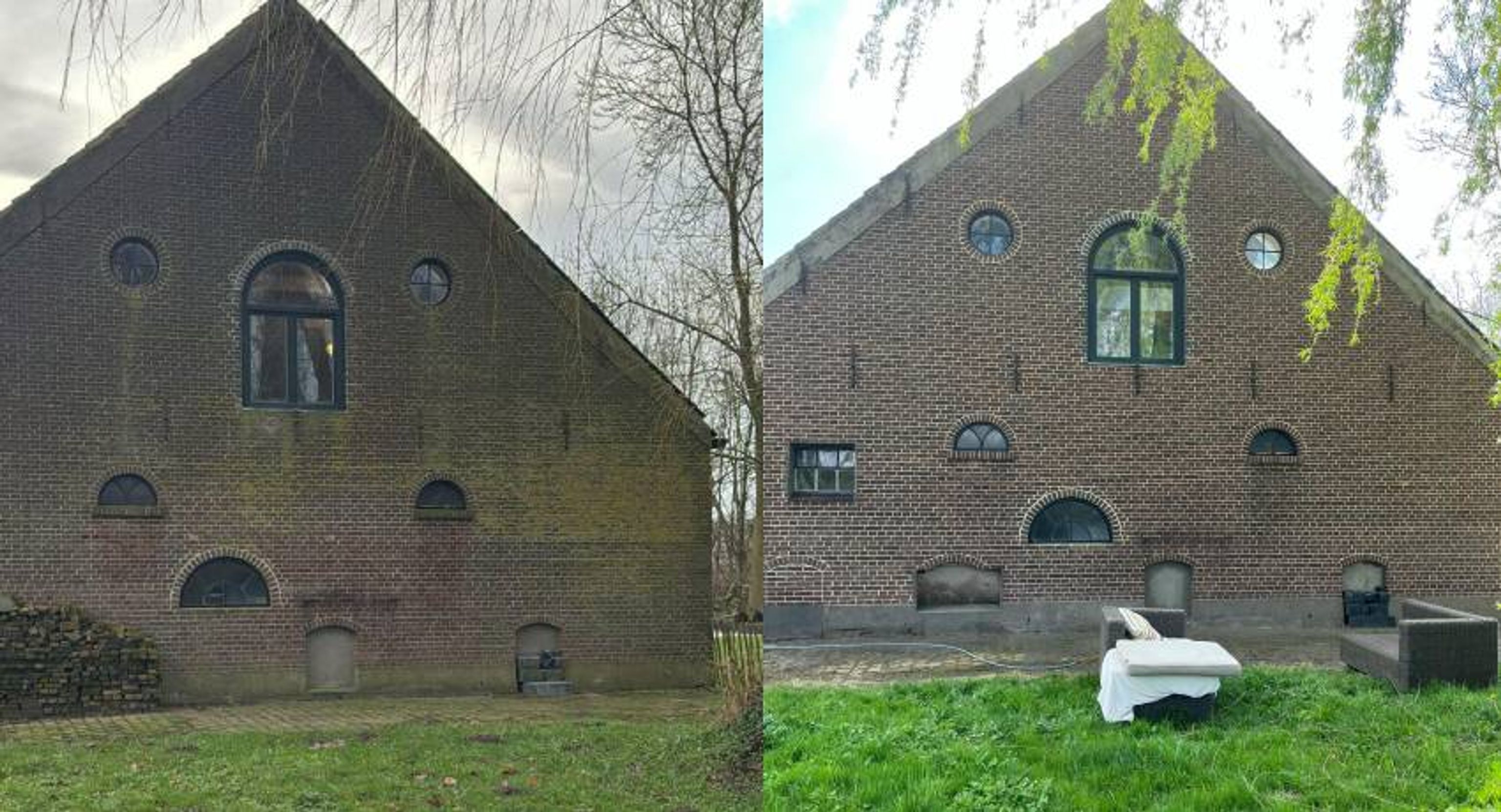 Portfolio project - Professionele gevelreiniging en impregneren in Zeist