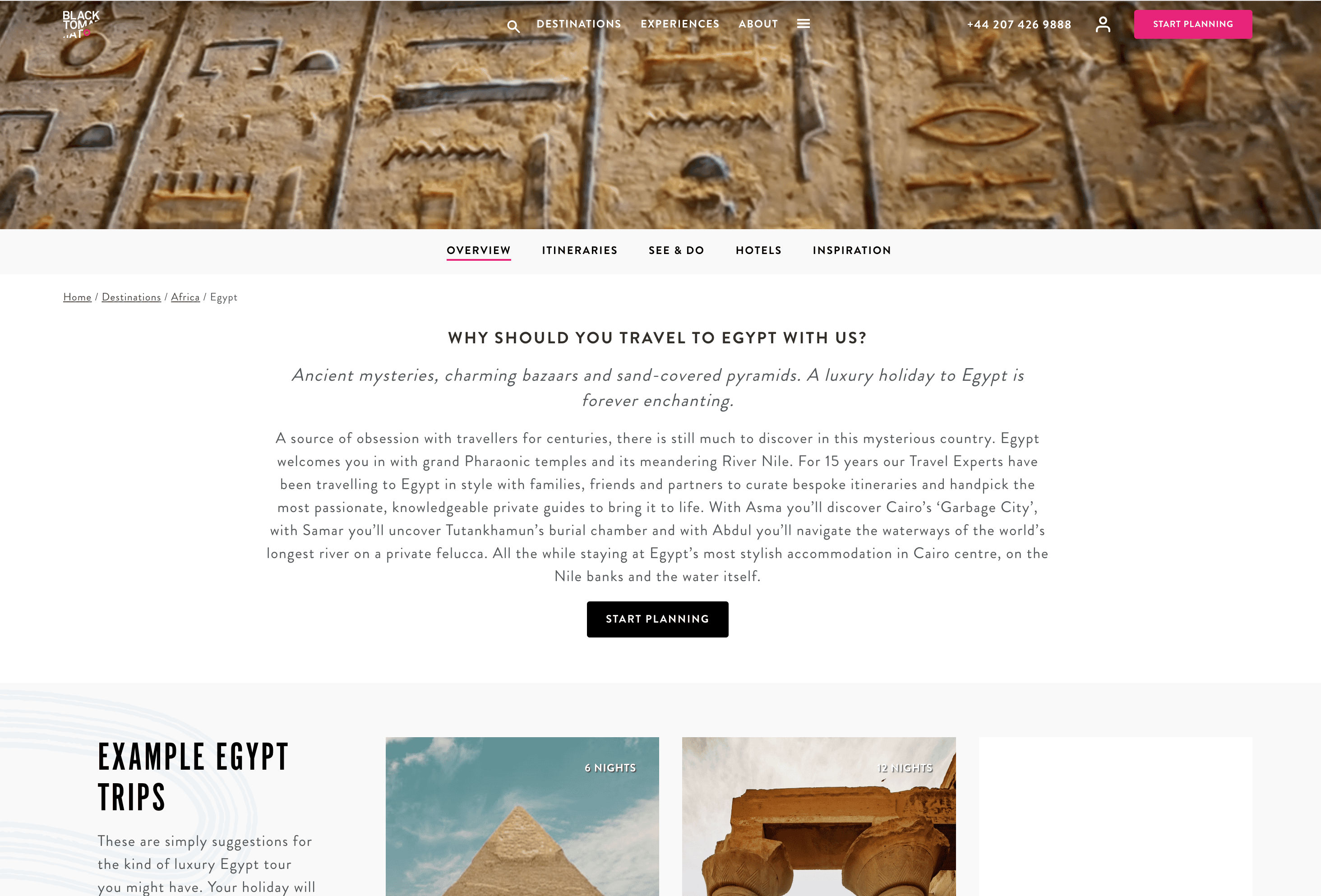 Destination Details Screenshot