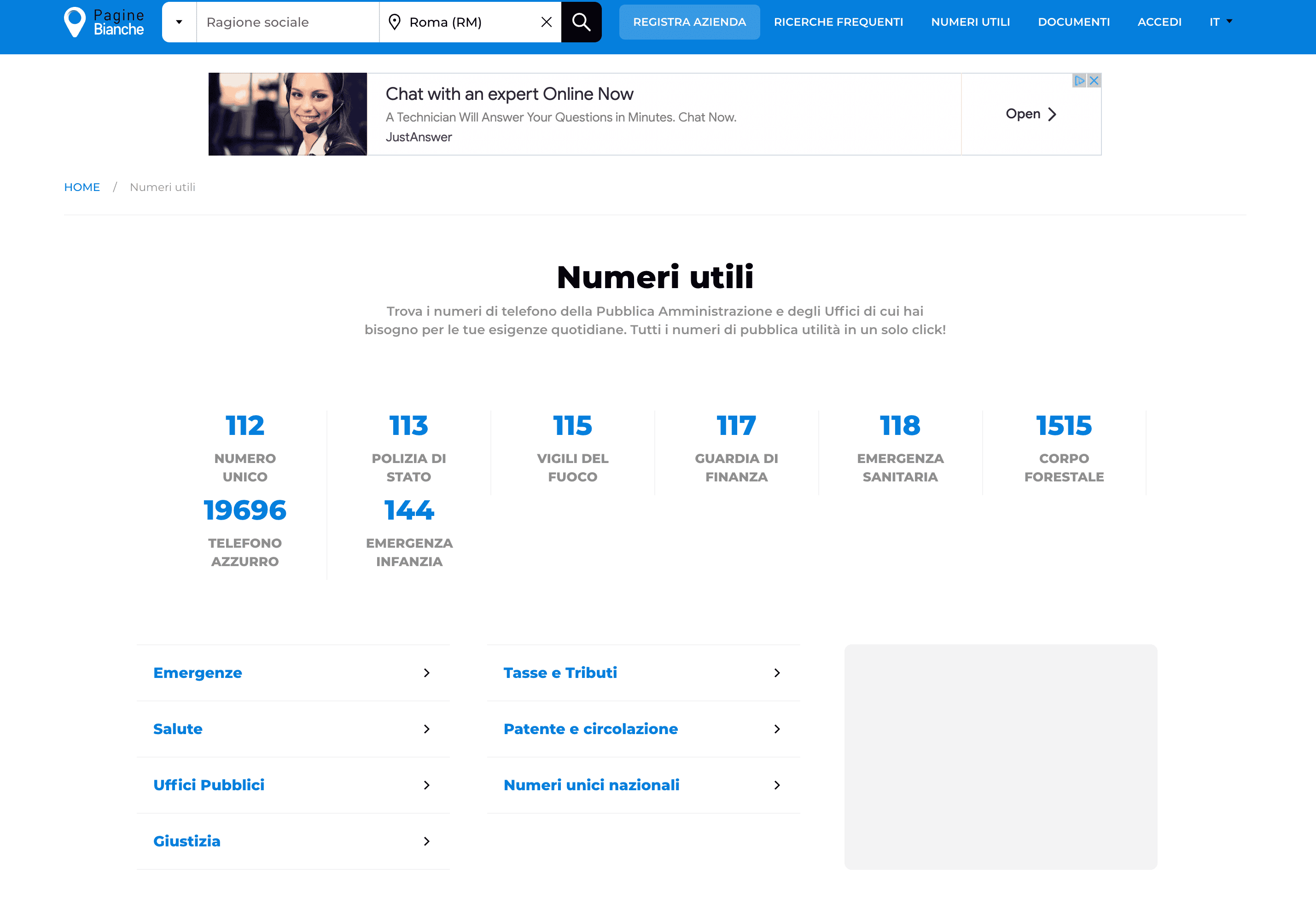 Phone Directory Screenshot