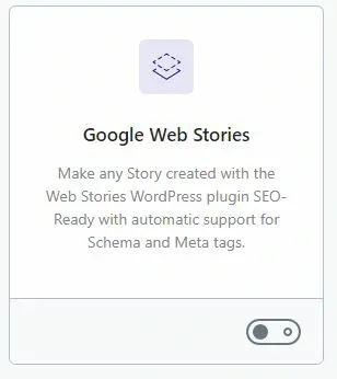 Module Google Web Stories