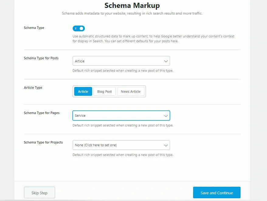 Rank Math Schema Markup