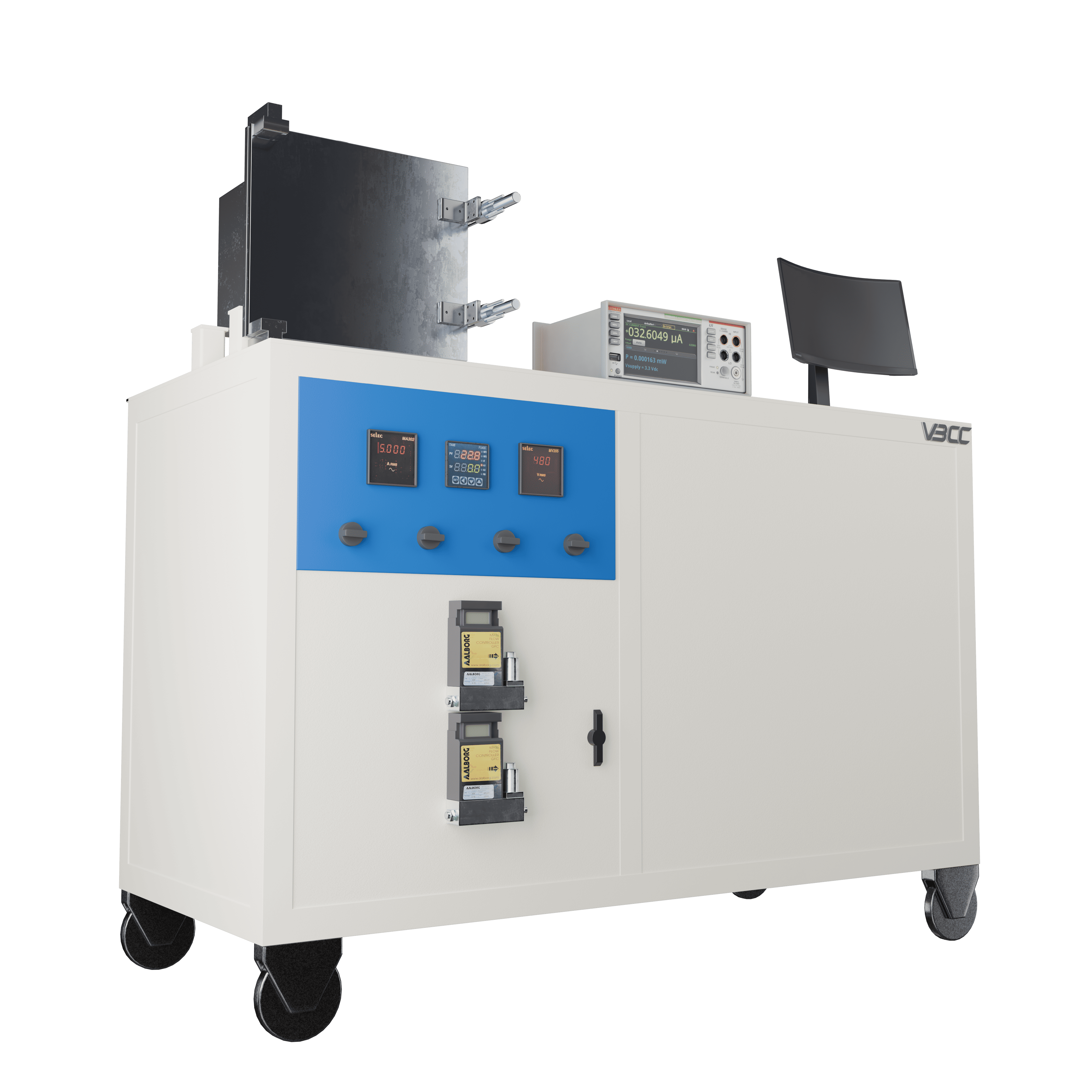Four-Probe Gas Sensor Testing Unit Four-Probe Gas Sensor Testing Unit