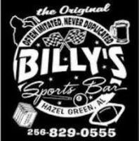 Nightlife Entertainer Billy's Sports Bar & Grill in Hazel Green AL