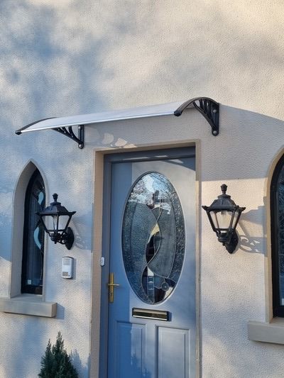 Door canopy - Interiors & Build Photo Album By JC Maintenance