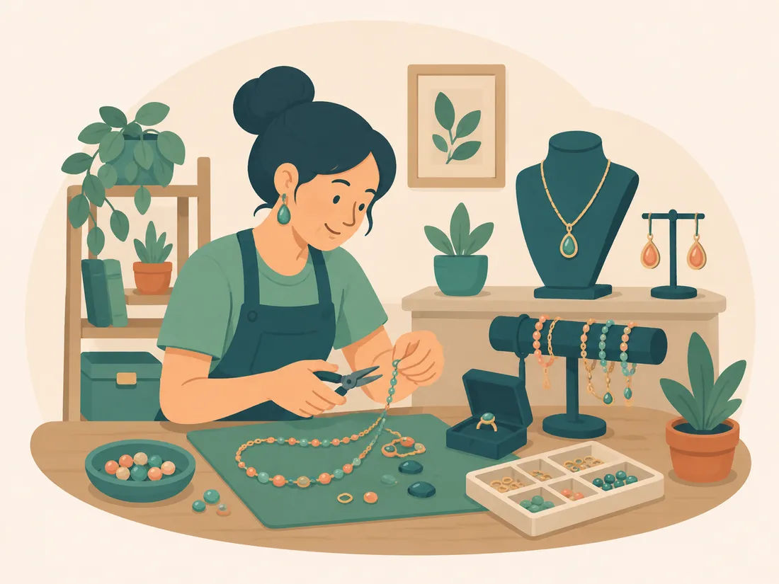 Handcrafted jewelry