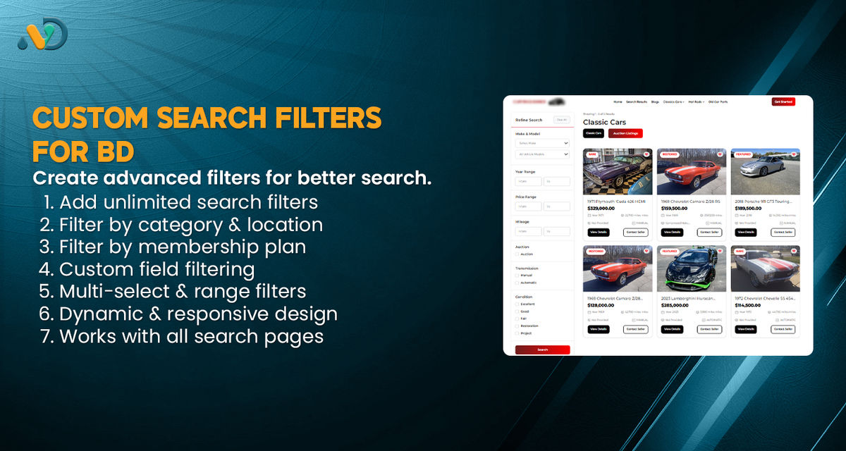 Split Search Filter Custom Search Filters for BD - Brilliant Directories Expert Partner ...