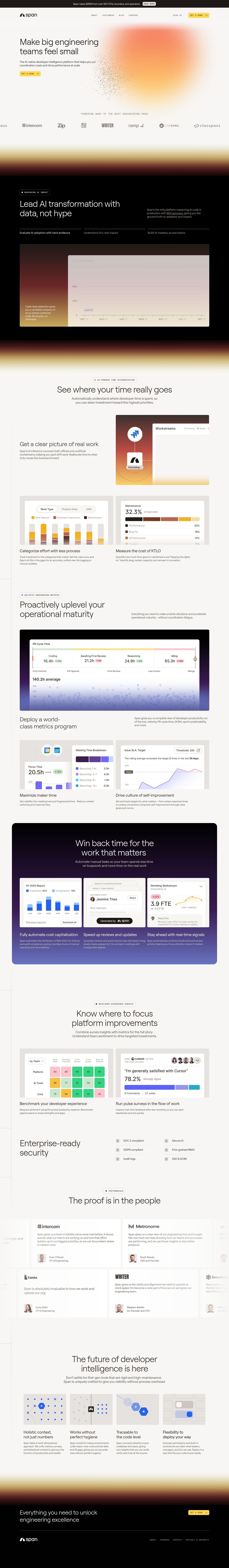 Span screenshot