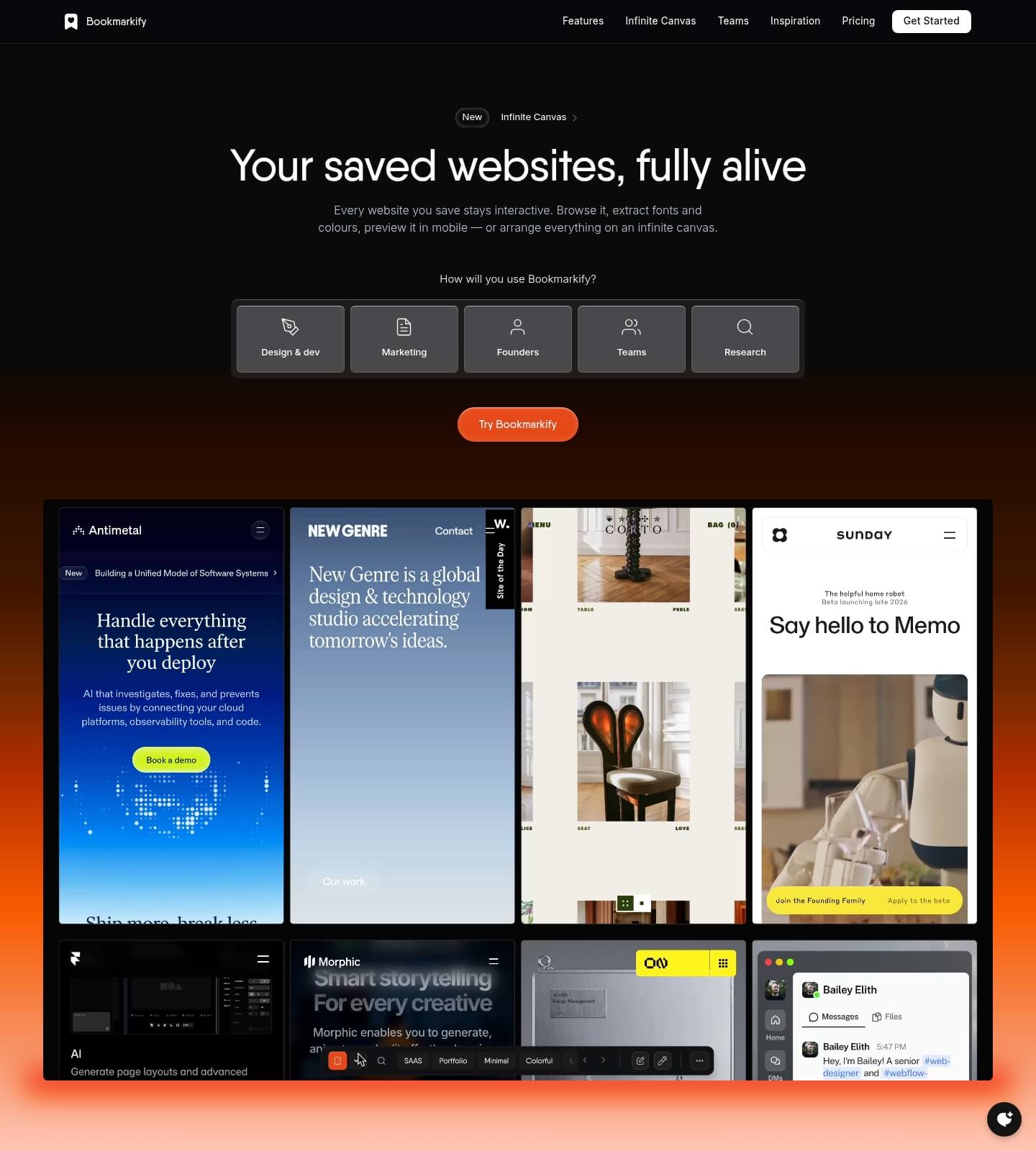 Bookmarkify screenshot