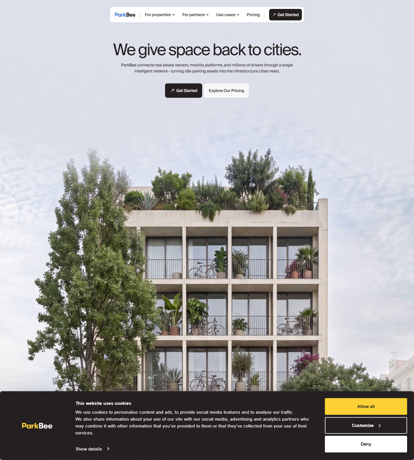 Parkbee screenshot