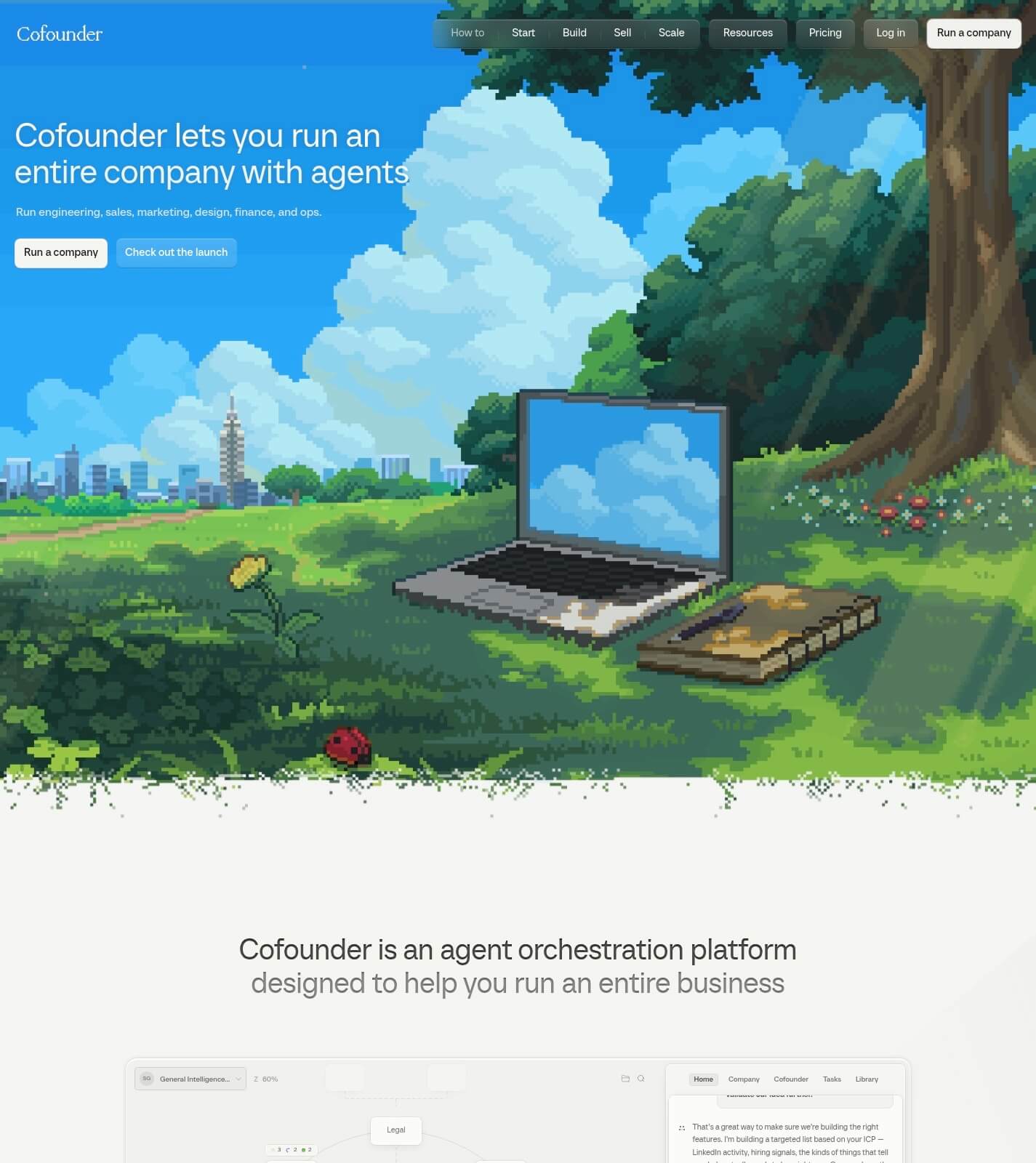 Cofounder screenshot