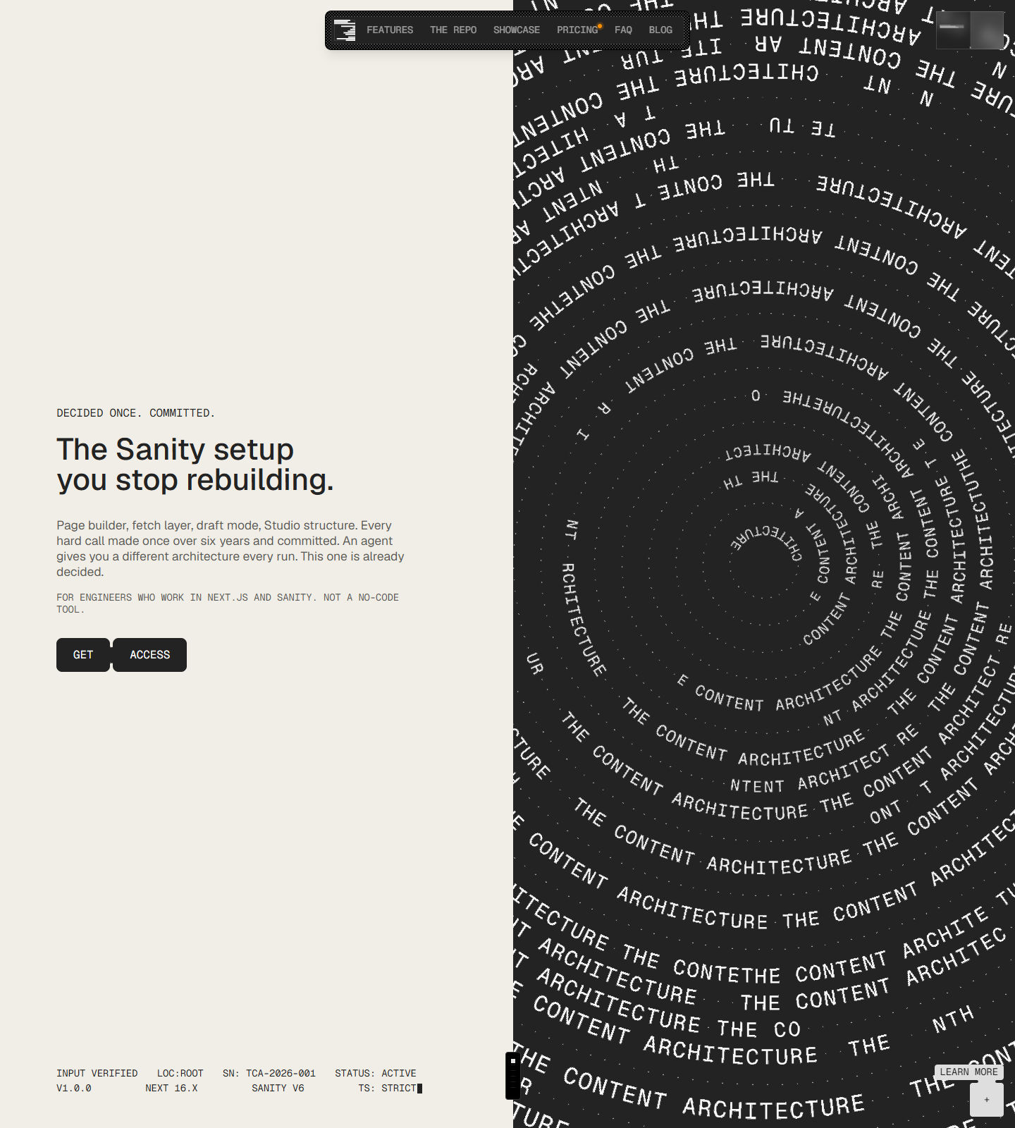 Contentarchitecture screenshot