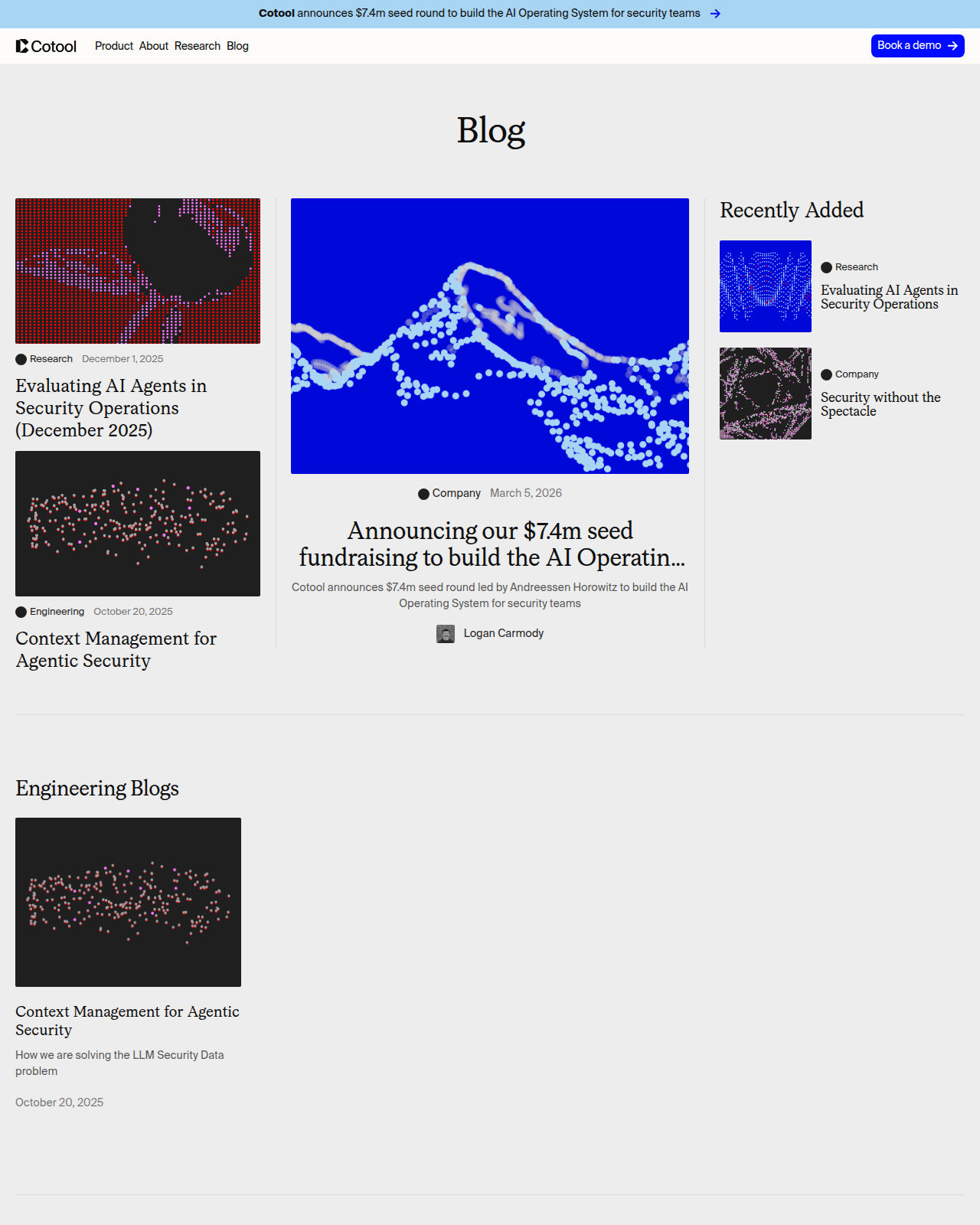 Cotool Blog screenshot
