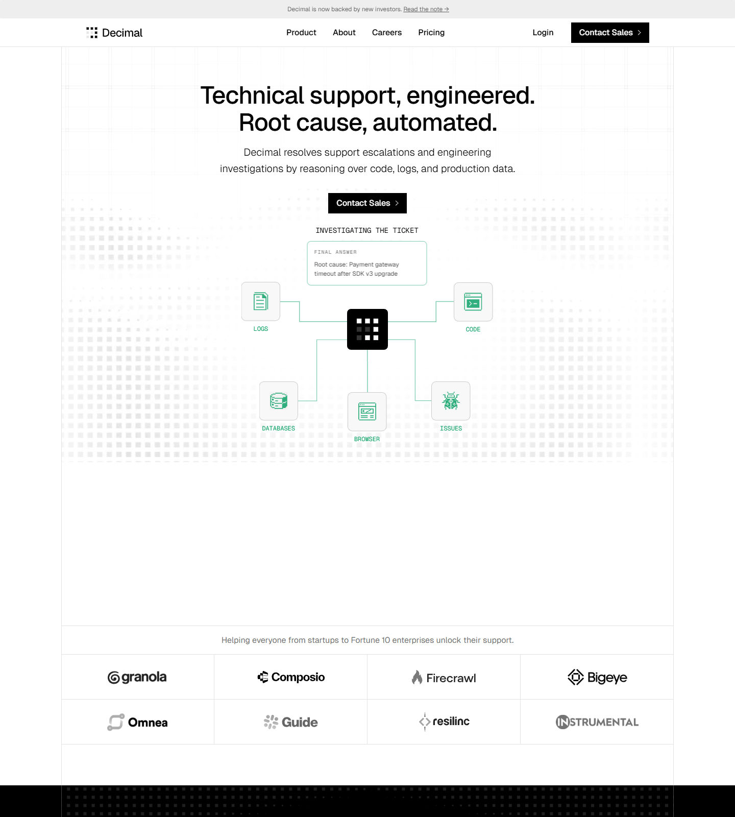 Decimal screenshot