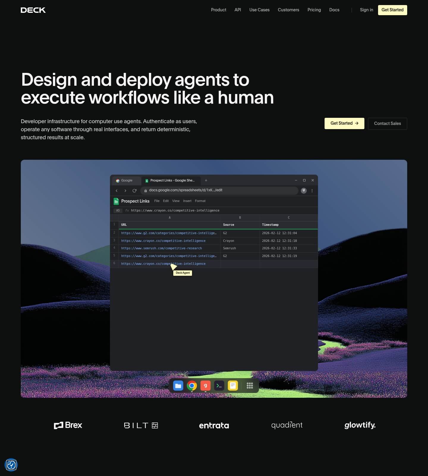 Deck screenshot