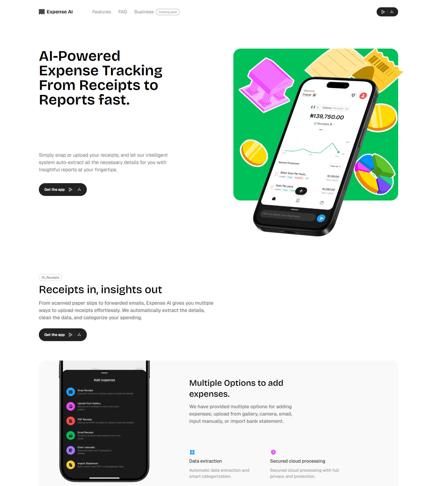 Expenseai screenshot