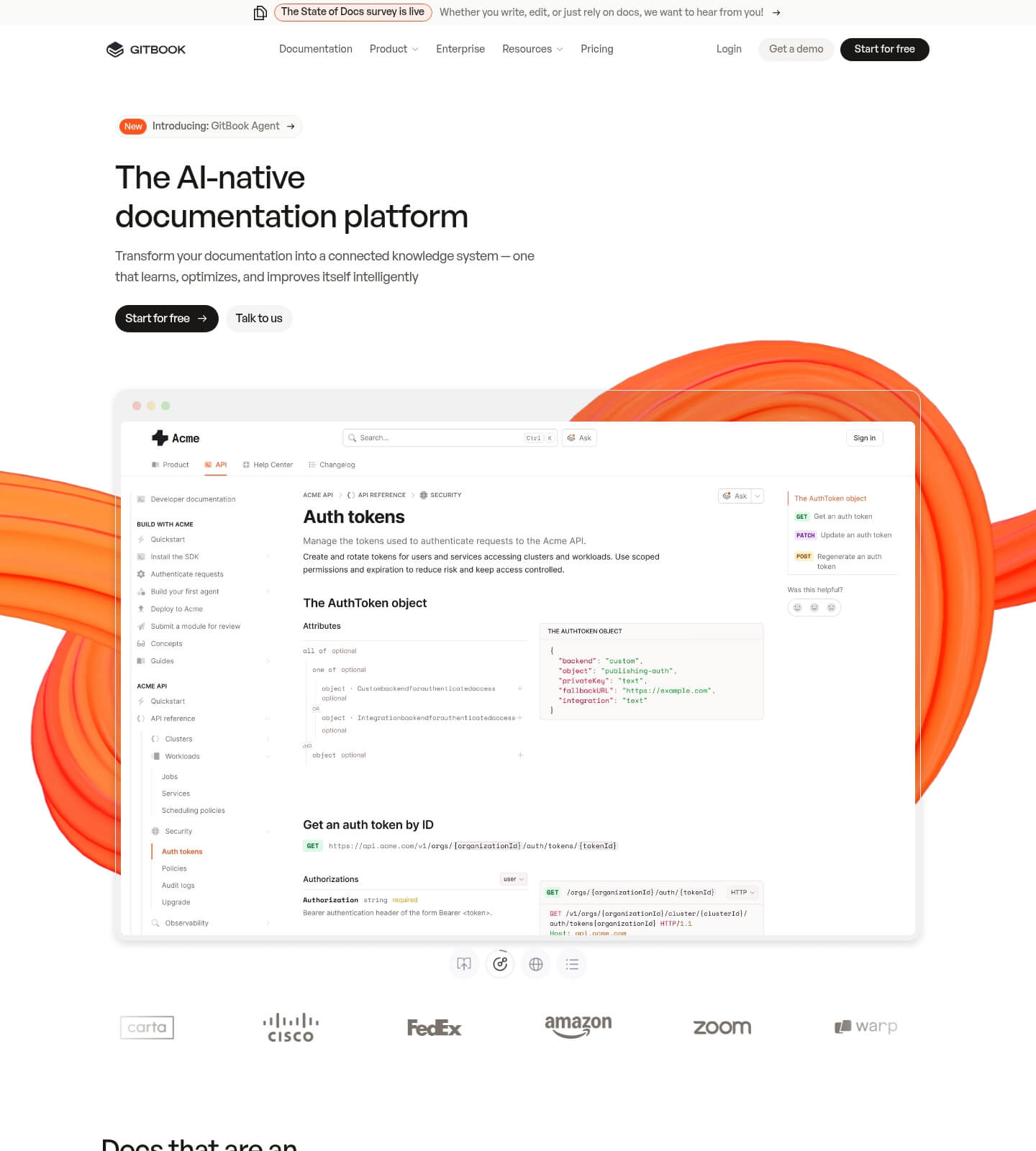 GitBook screenshot