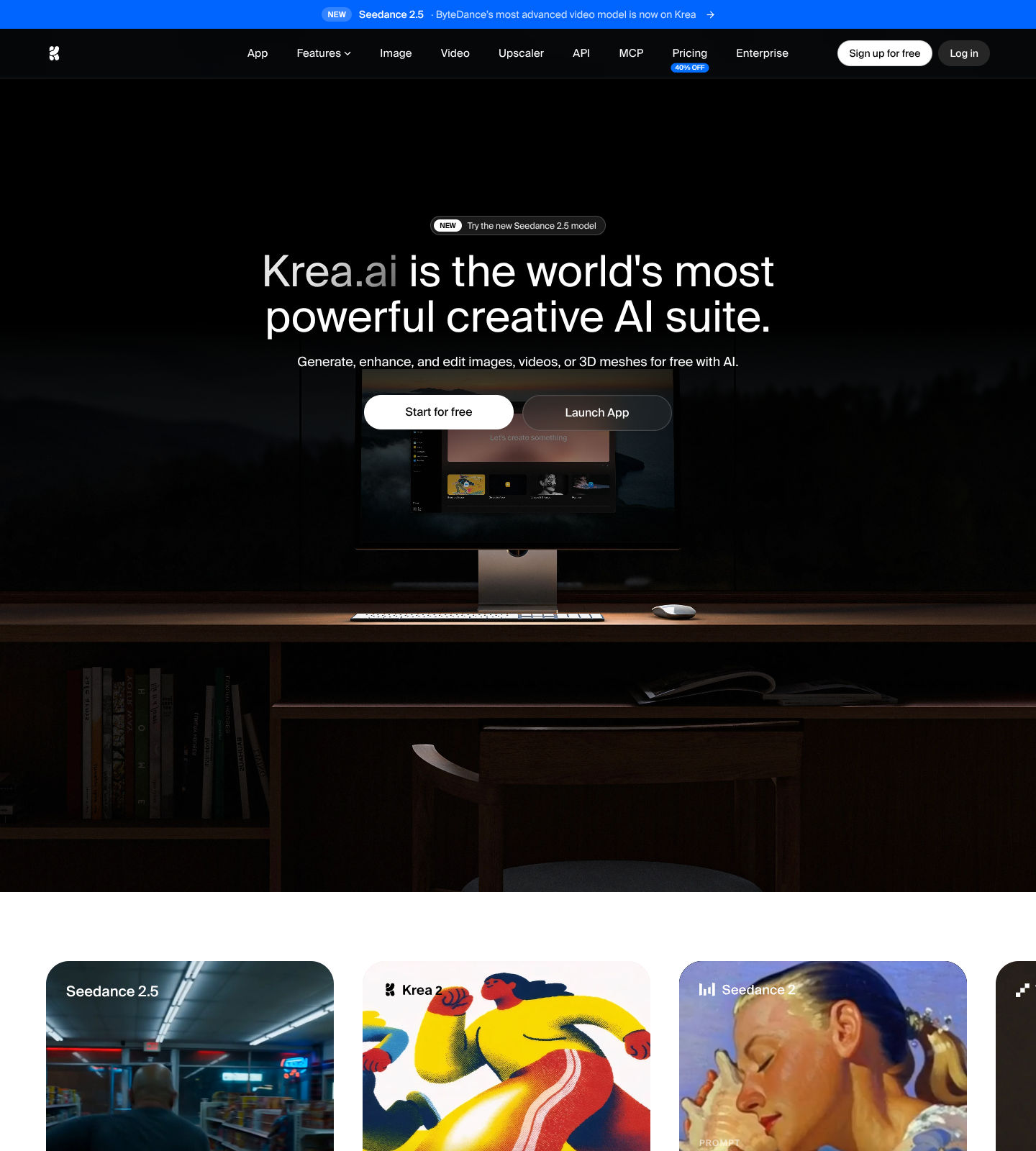 Krea screenshot