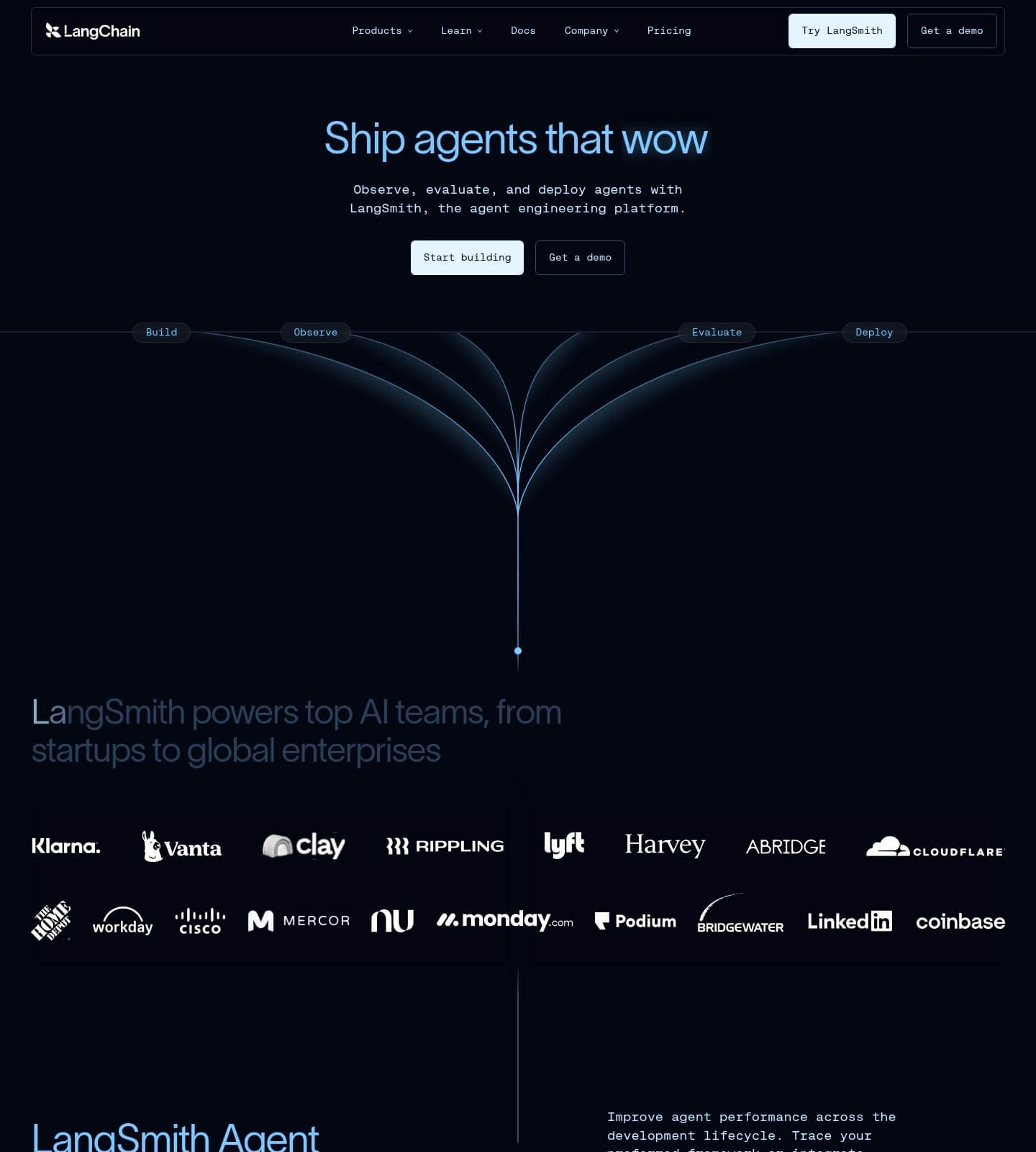 Langchain screenshot