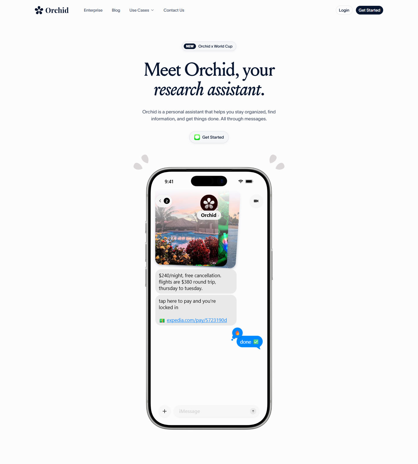 Orchid screenshot