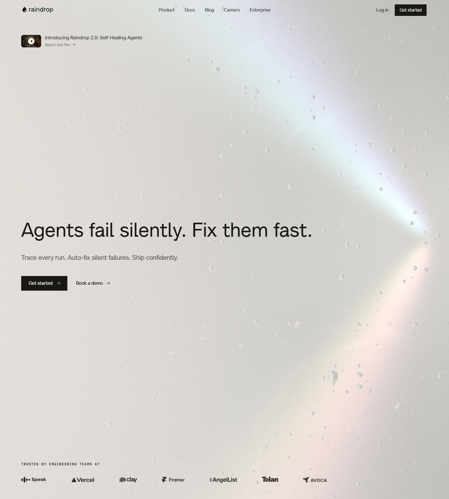 Raindrop screenshot