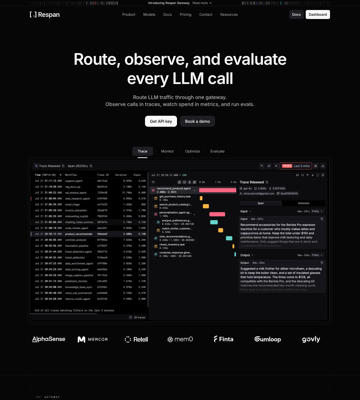 Respan screenshot