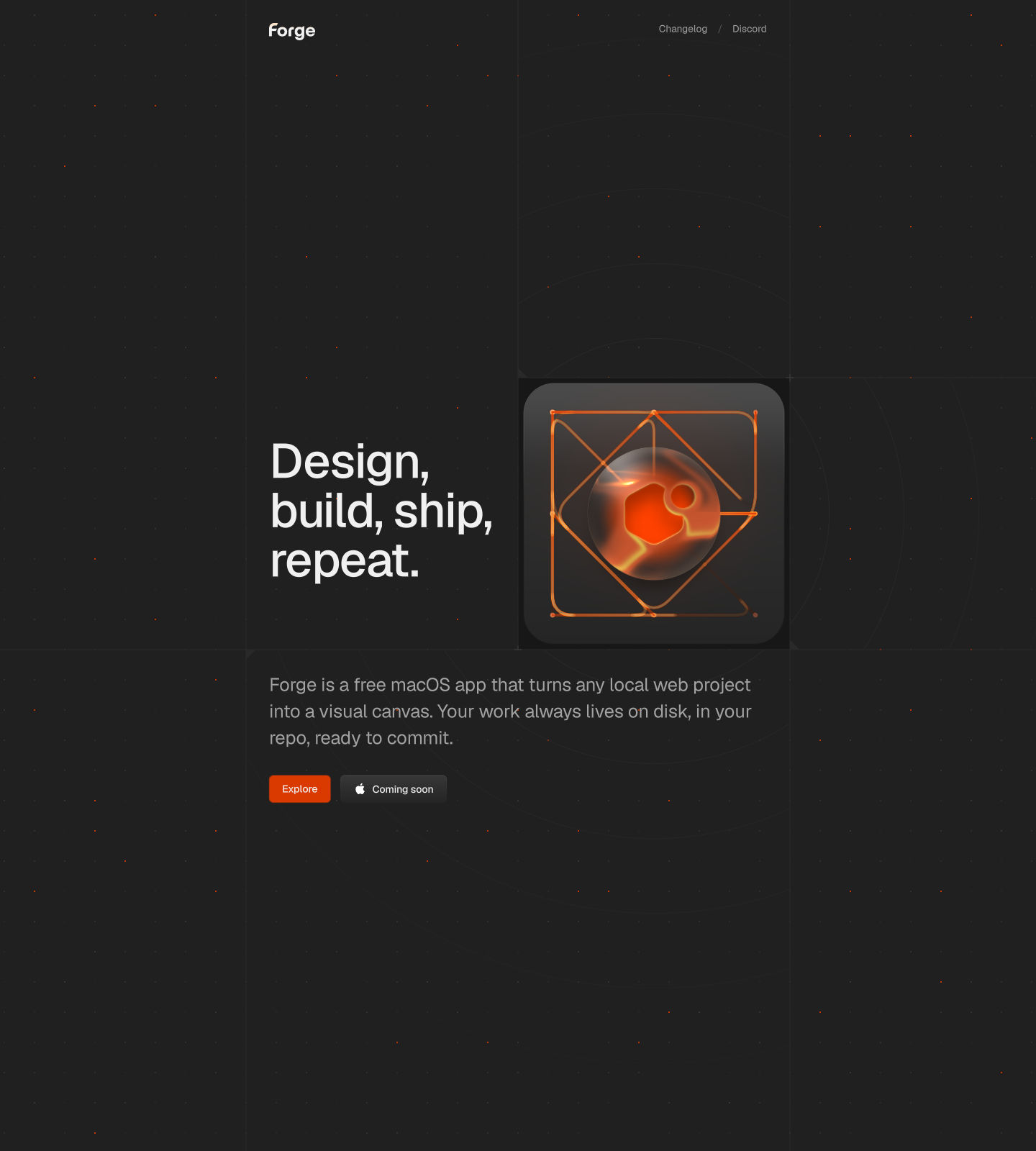 Forge screenshot