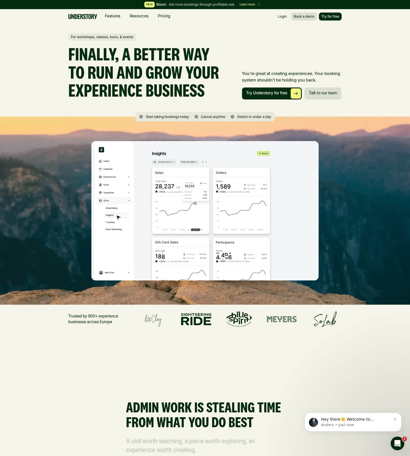 Understory screenshot