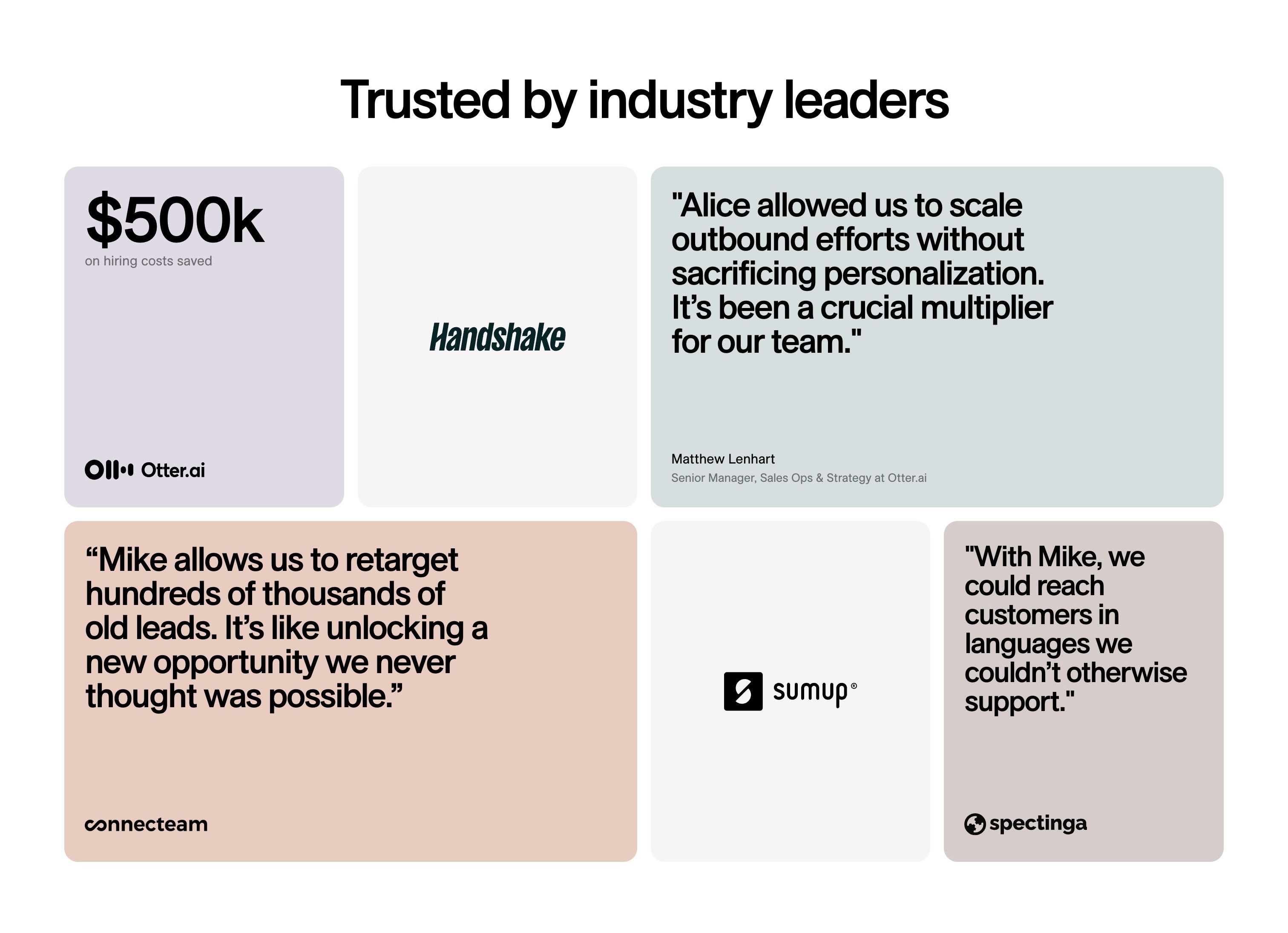 11x — Testimonials
