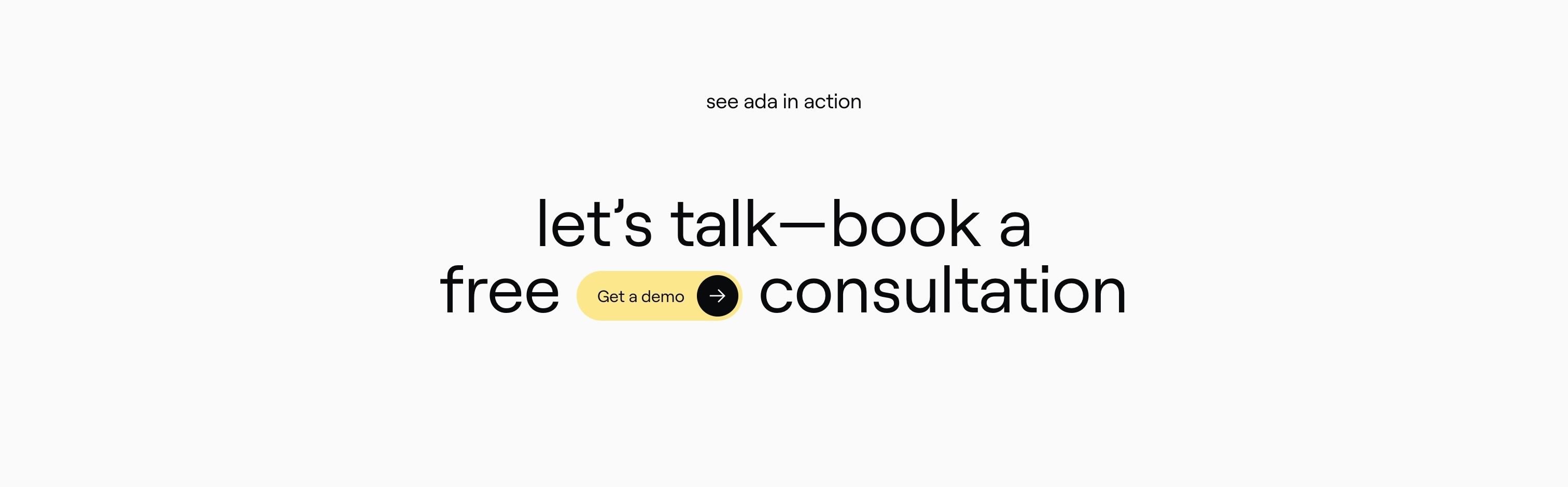 Ada — CTA