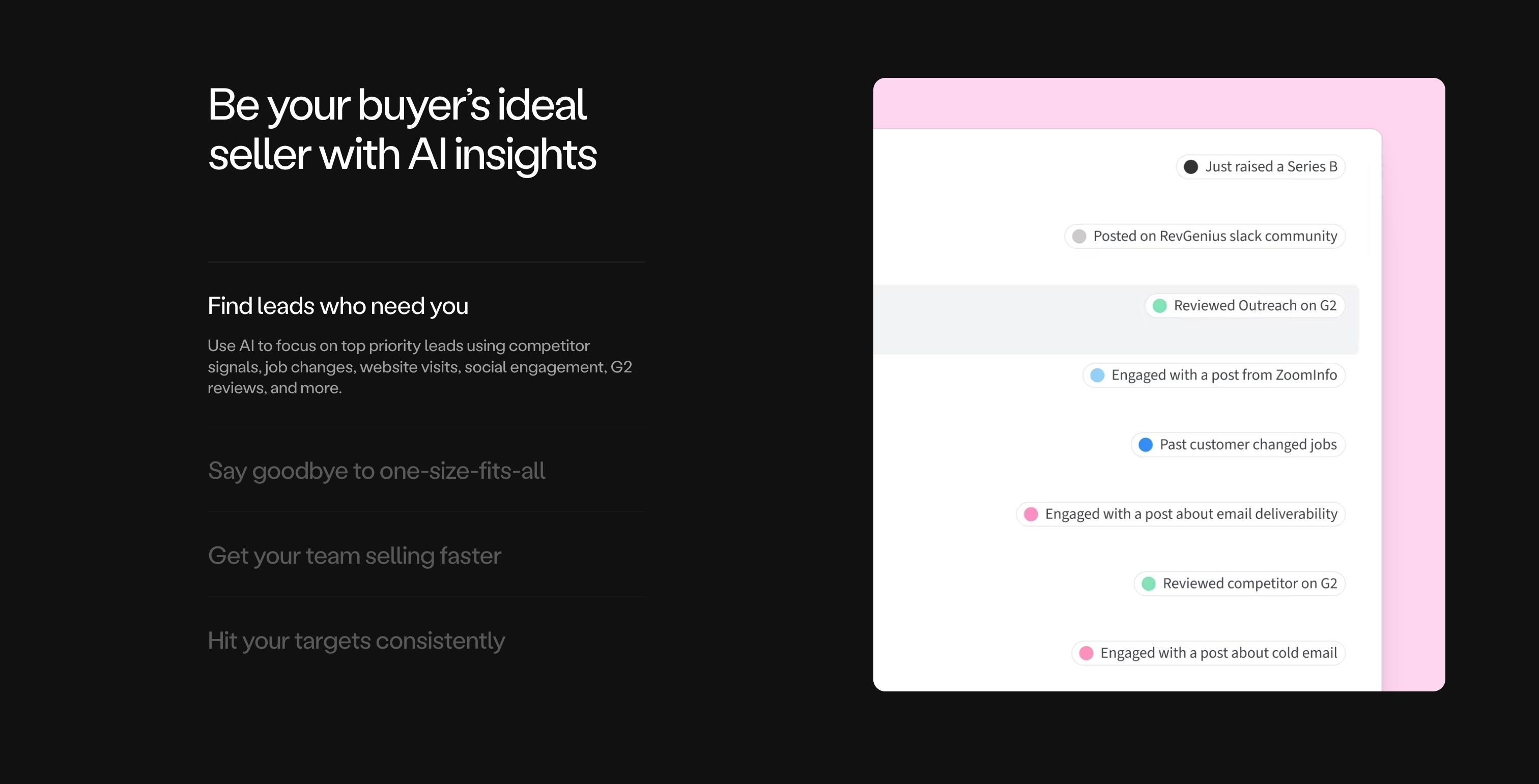Amplemarket — Features